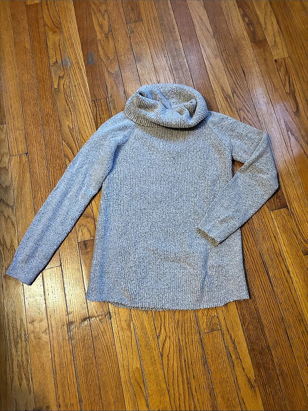 Pink Clover Women'Small Gray Cowl Neck Sweater Size Small